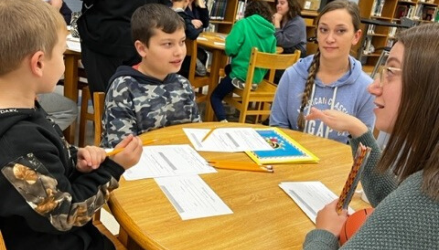 Books and Basketball Family Engagement Event at PSMS